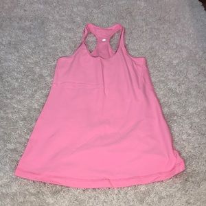Pink Lululemon Workout Shirt